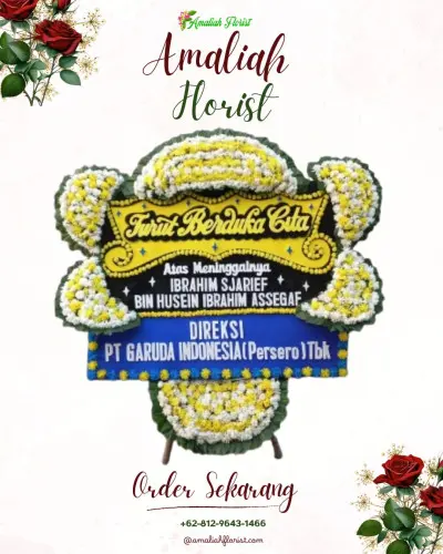 Papan Bunga Duka di 23 Ilir
